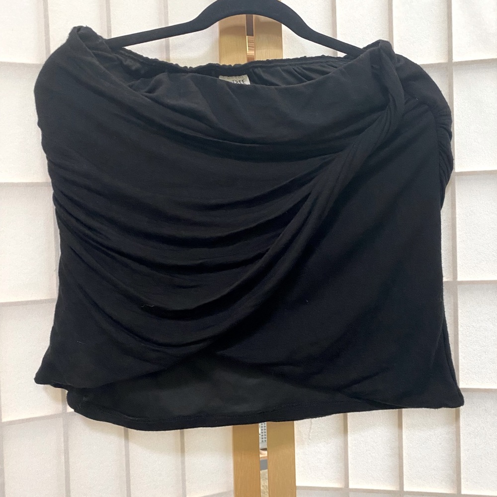 Twisted Mini Skirt